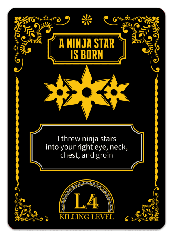 A Ninja Star is Born
