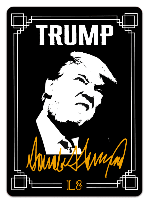 Celebrity Signature Card: Donald Trump